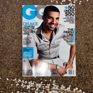 Drake on GQ Magazine over a decade old 2013 edition EUC